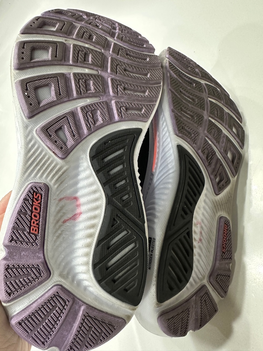 Brooks Ghost 17 Running Shoe - Women's Size 7 Black Coral Colorway - Picture 6 of 6